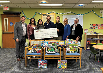 2023 MBA Young Constructors Committee giving back to Lemieux Foundation in support of Austin's Playroom