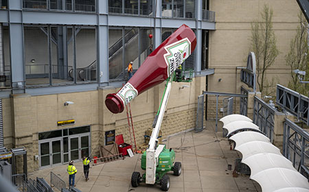 Heinz Ketchup Bottle Returns to Acrisure Stadium!
