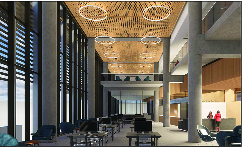 PA Archives Lobby Rendering