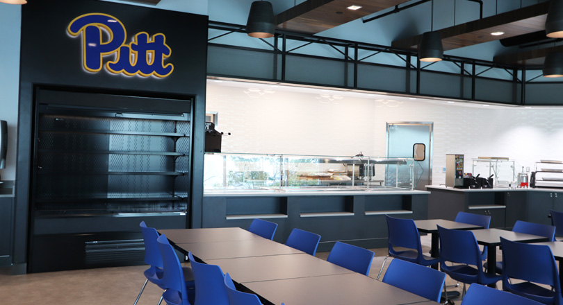 Pitt Panthers’ Cafe/Dining Area, UPMC Rooney Sports Complex